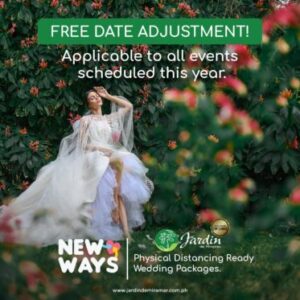 LET'S MOVE YOUR WEDDING DATE TO A SAFER ONE