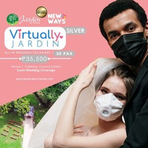 Virtually Jardin Silver wedding promo