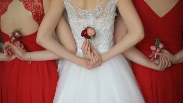 valentine's-wedding-bridesmaids-red