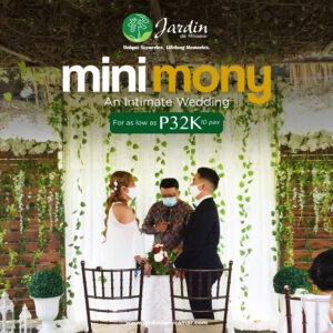 Jardin's MINImony Intimate wedding package