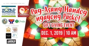 World Surgical Philippines christmas gift giving