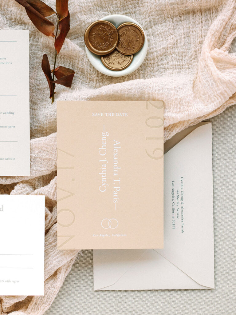 Trending Wedding Motifs of The Year and How To Use Them 18 wedding-motif-invite