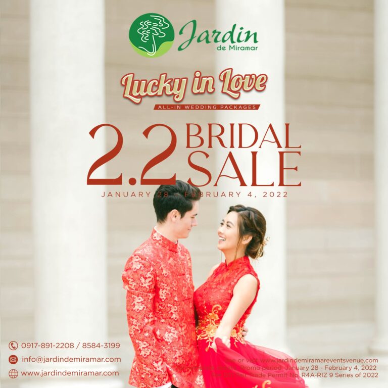 February 22 bridal sale