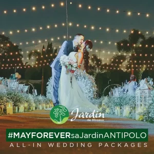 May Forever sa Jardin Wedding Package 3