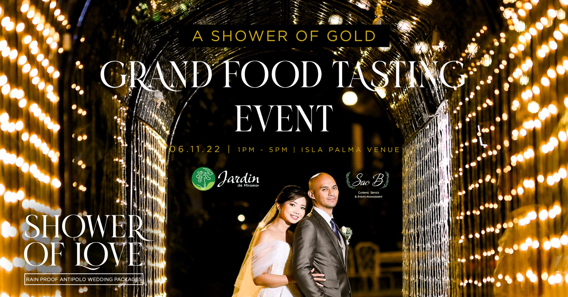 Shower of Gold Grand Food Tasting Event by Sac B Catering