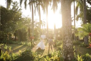 A Step-by-Step Guide to Achieving Tropical Elegance for Your Garden Wedding at Jardin de Miramar 1 Garden Wedding
