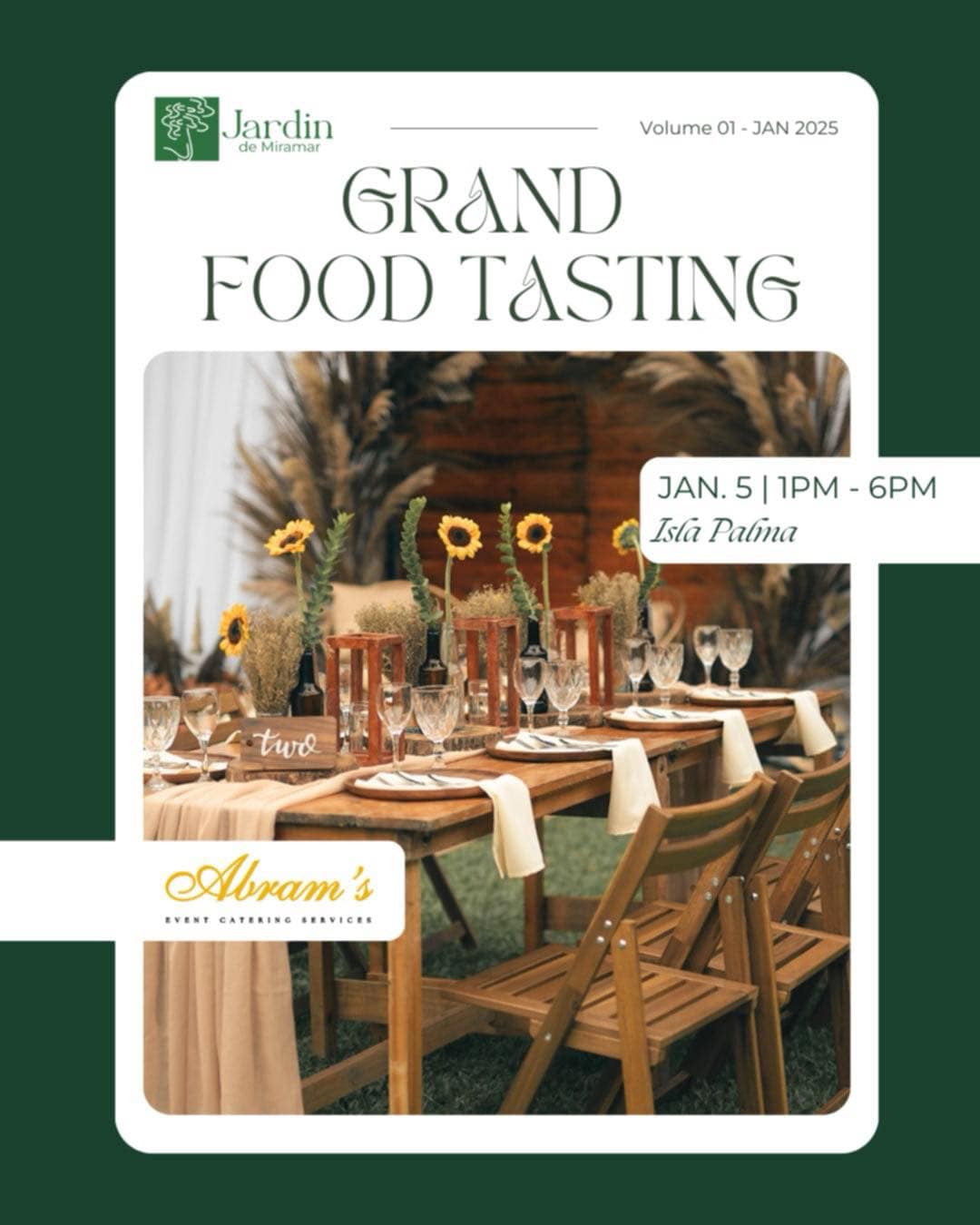 Abram’s Grand Food Tasting