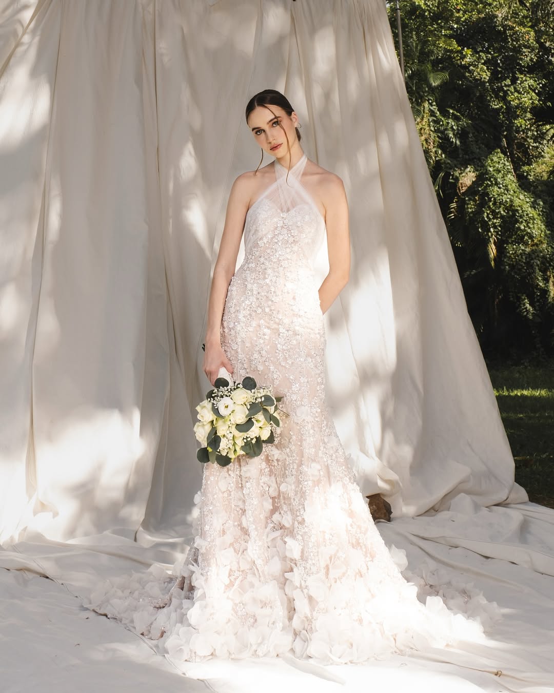 Where Couture Meets Nature: Michael Leyva Bridal Gowns at Jardin de Miramar 4