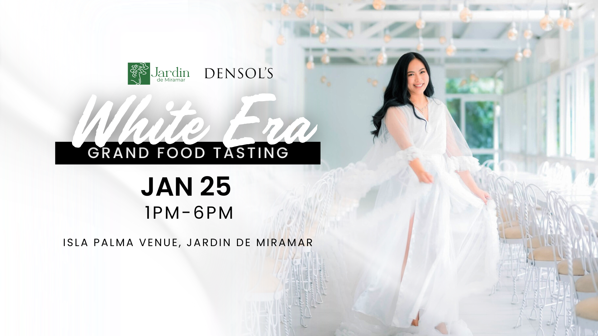 WHITE ERA – Event (1920 x 1080 px) Desnsol's Catering grand food tasting